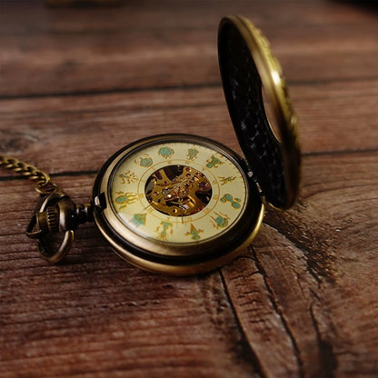 Mechanical Pocket Watch Beyond the Shadow of Time