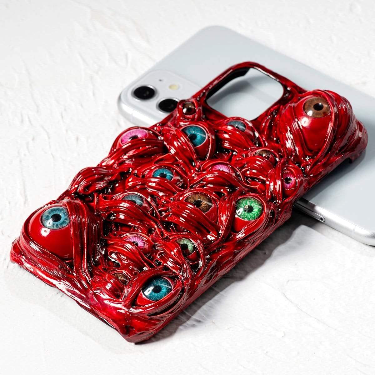 Bloody Eyeball Handmade Horror iPhone Case