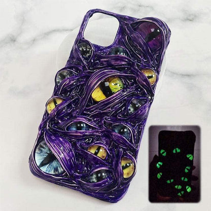 Purple Venom Handmade Horror iPhone Case