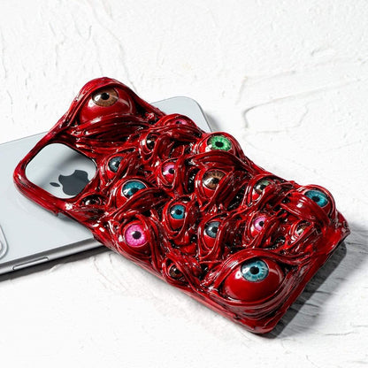 Bloody Eyeball Handmade Horror iPhone Case