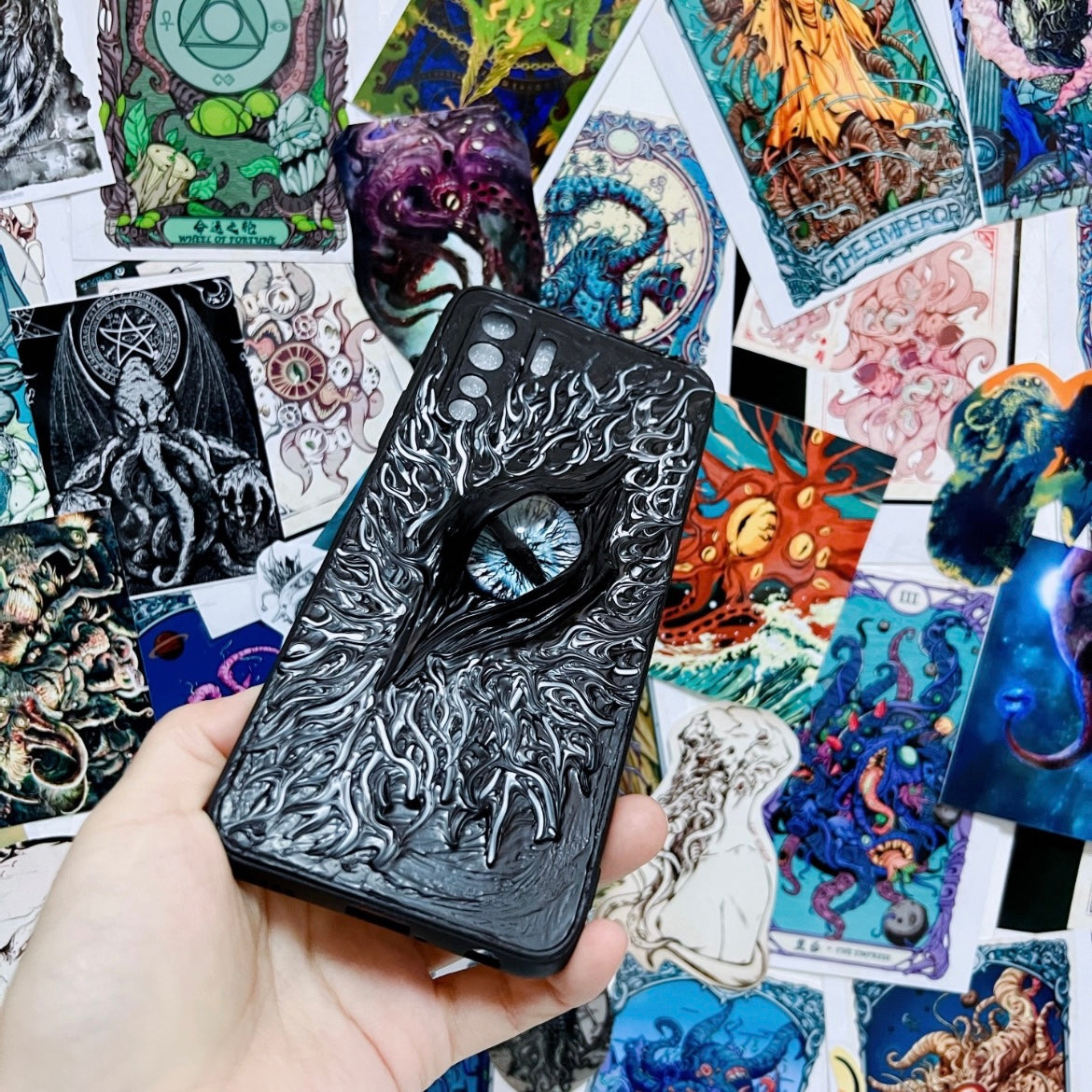 Gothic Tentacles Handmade Horror Phone Case