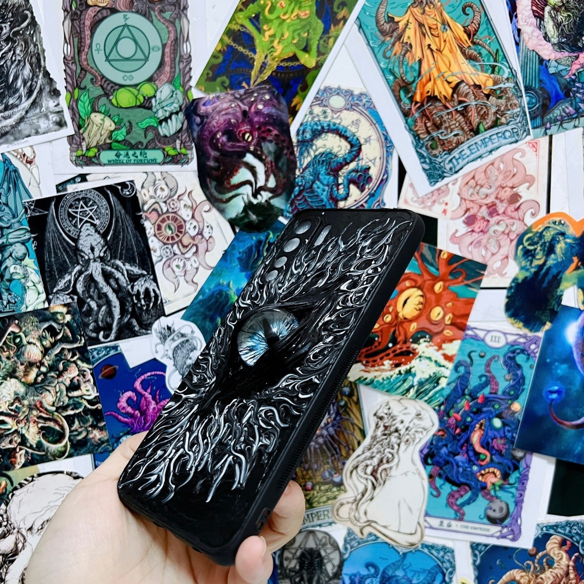 Gothic Tentacles Handmade Horror Phone Case