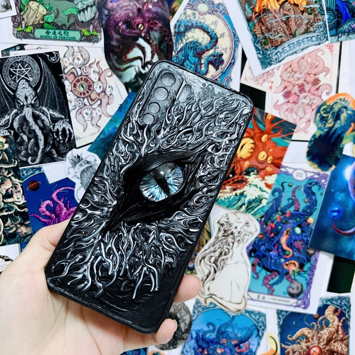 Gothic Tentacles Handmade Horror Phone Case